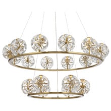 Anora Iron 2 Tier LED Pendant